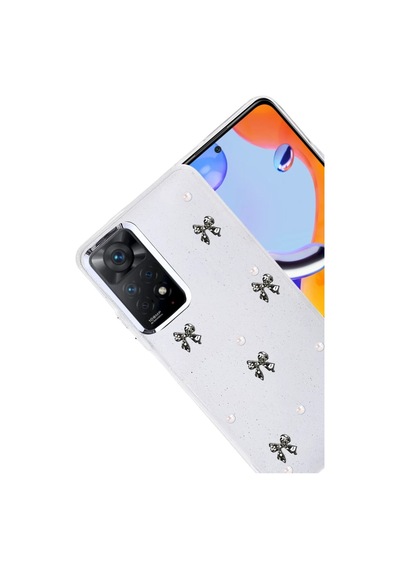 Xiaomi Redmi Note 11 Pro Uyumlu Fiyonk Desenli Kapak - Desen 8
