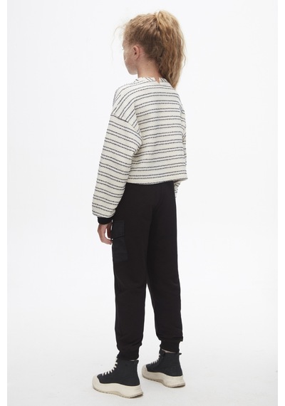 Nk Kids Mood 37315 Kız Çocuk Sweatshirt Siyah