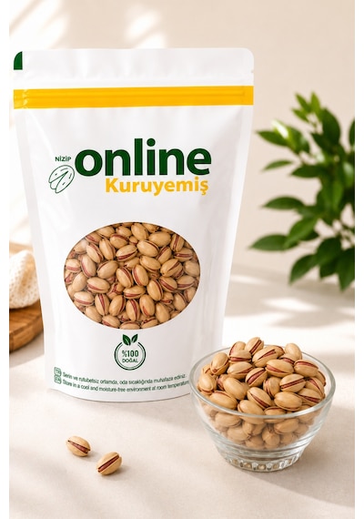 Siirt Fıstığı - Ana Çıtlak - Kavrulmuş - 100 Gr 100 G