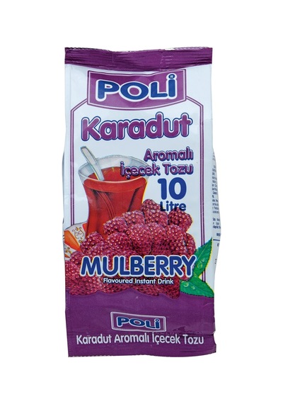 Poli Toz İçecek Soğuk 450g Karadut - Pratik Ve Lezzetli 2'li Ekonomik Paket - 2 Adet Tarı 450 G