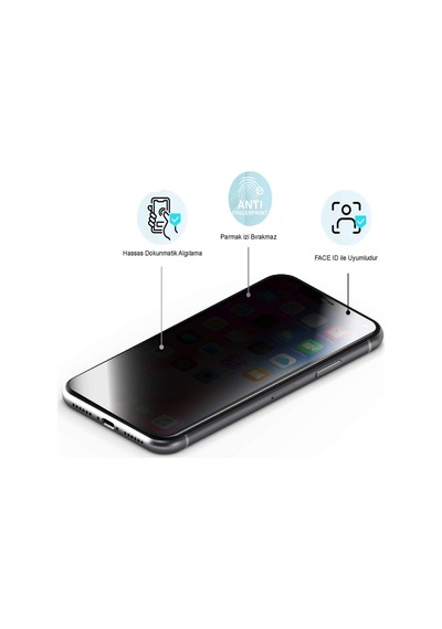 Xiaomi Mi 10t Tam Kaplayan Gizli Hayalet Temperli Ekran Koruyucu Cam