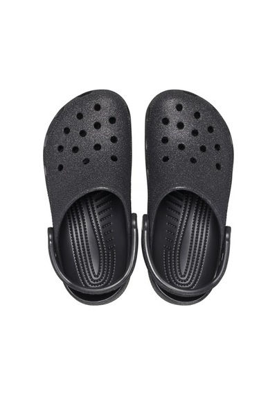 Crocs Classic Glitter Clog Terlik Sandalet 205942 0wh Siyah