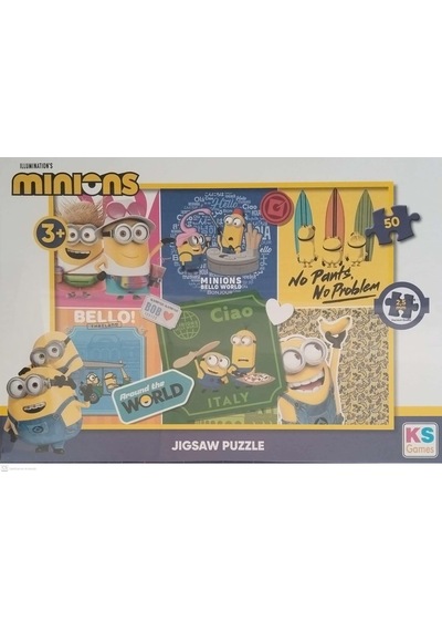 Mınıons Puzzle 50 Parça