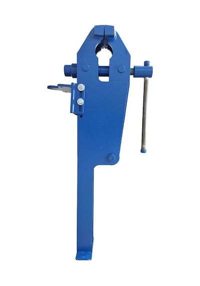 Zargana Ağır Hizmet Tipi Ayaklı Kuyruklu Mengene - 140 Mm / 43 Kg