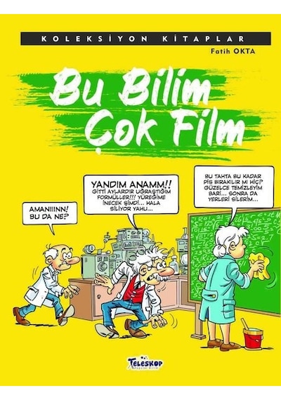 Bu Bilim Çok Film - Koleksiyon Kitaplar - Fatih Okta - Teleskop Popüler Bilim