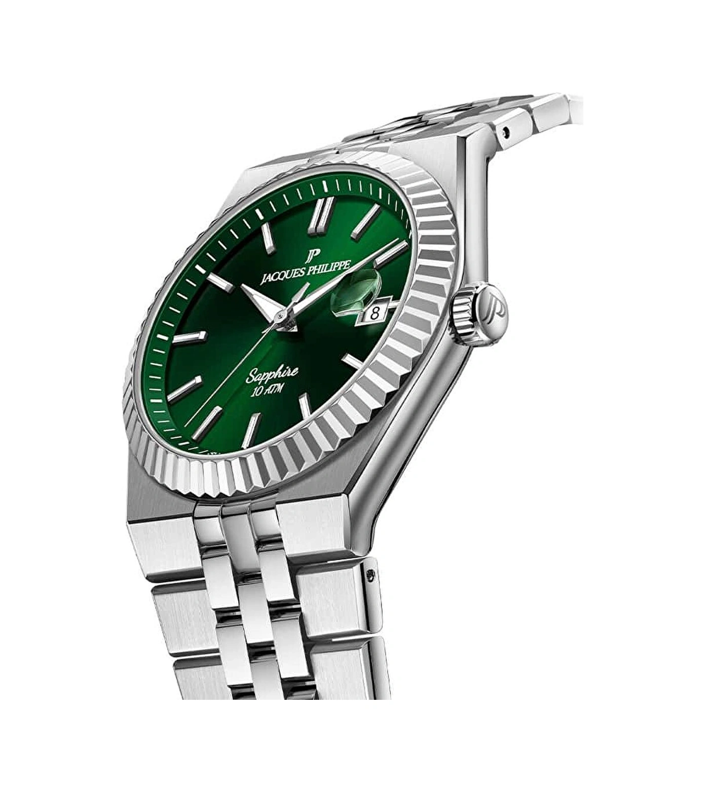 Jacques Philippe Jpqgs10413x6 Erkek Kol Saati Metalik Gri