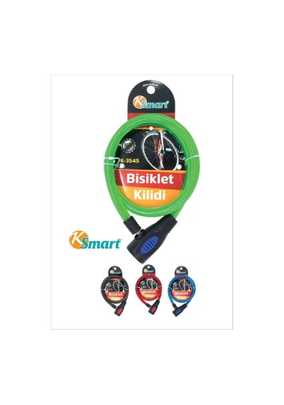 K Smart Bisiklet Kilidi Yeşil