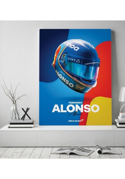 Bk Gift Formula 1 Tasarımlı Kanvas Tablo 50X70Cm-11