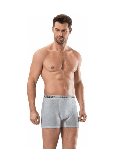 Erkek Gri Boxer 3'Lü Paket 156 Jiber 156