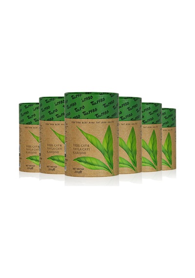 Tea1986 Yeşil Çay & Yayla Çayı 6 x 200 G
