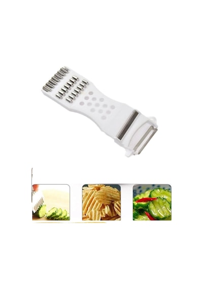 Rende Soyacak 5 Fonksiyonlu Sebze Meyve Patates Soyucu + Huni Seti 3 Parça 3 Boy - 2li Set R8n5k6 Ço Diğer