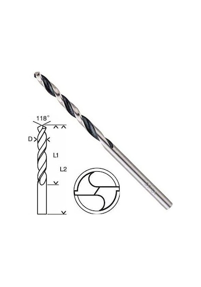 Bosch Hss Pointteq Matkap Uç Metal 4x43x75mm