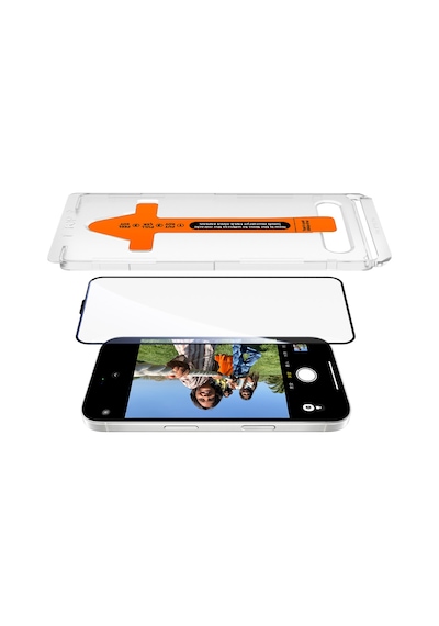 Apple Uyumlu   iPhone 17 Pro Mbfx 2.5d Oliv Hd Temperli Cam Ekran Koruyucu + Kolay Uygulama Aparatı - Şeffaf