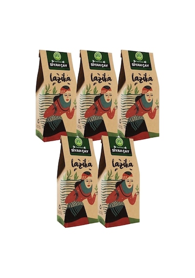 Avantajlı 5'li Set Yayla Çaylı Siyah Çay 400 G 5 -ilk Hasat Mayıs Çayı,2.5 Yaprak, Tozsuz Çay