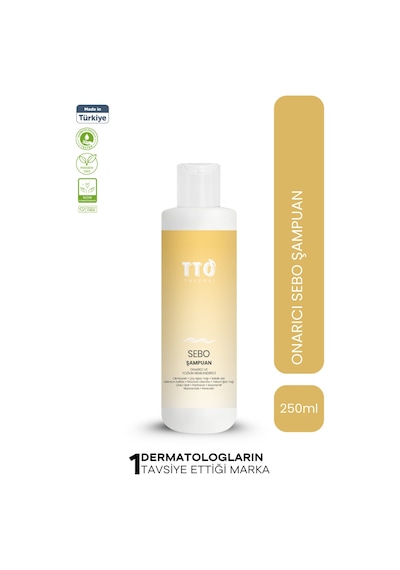 Tto Thermal Sebo Şampuan 250 Ml – Onarıcı ve Yoğun Nemlendiricili Kepek ve Egzama Karşıtı