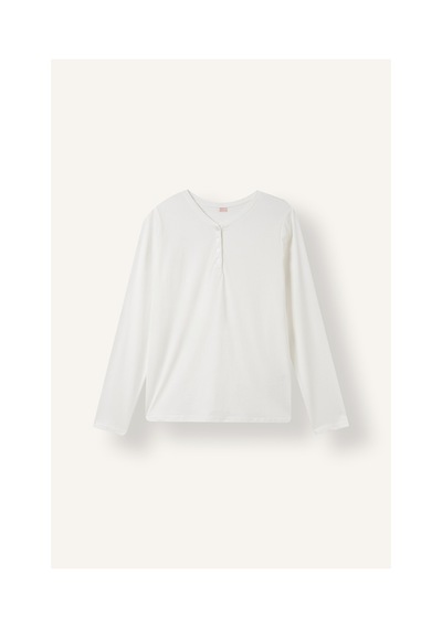Defacto Relaxed Fit Düğme Detaylı Uzun Kollu Pamuklu Pijama Takımı H9094ax26aupr461 Mor-pr461