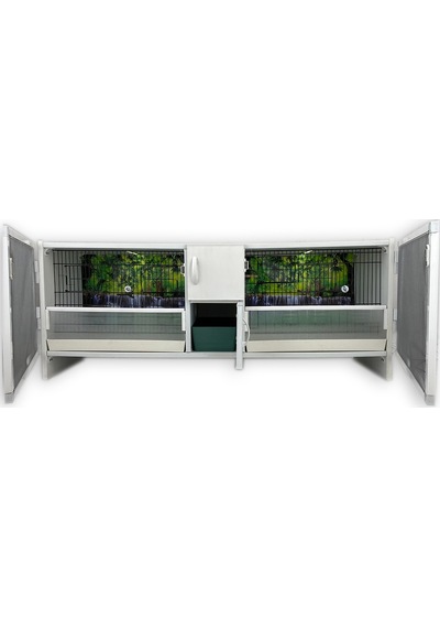 İstanbul Kafes Model M02y-Oy Pvc Kuş Dolabı