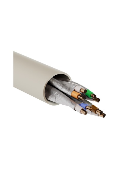 Irenıs 1 Metre Siyah Cat6a U/ftp 90 Bükülebilir Kablo