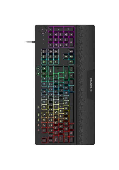 Rampage Eclipse Siyah Usb Rgb Aydınlatmalı Q Gaming 4 Tuş Makrolu Oyuncu Klavye Mouse Set Diğer
