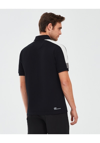 Skechers Polo Shirt M Short Sleeve Erkek Siyah Tshirt S221047-001