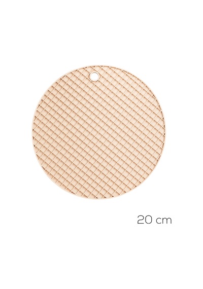 Porsima 31012-1 Silikon Yuvarlak Nihale 20cm Krem