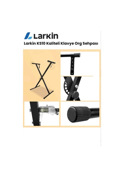 Larkin Ks10 Üst Kalite 7 Kademeli Klavye Org Sehpası Sabitleme Kayışlı