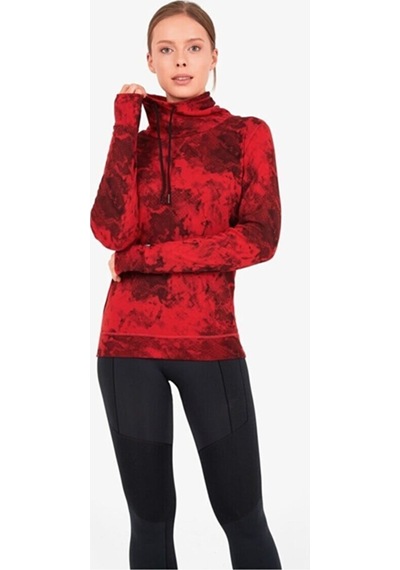 Blackspade 50454 Boğazlı Sweatshirt Kırmızı Kadın Blackspade 50454 Boğazlı Sweatshirt Kırmızı Kadın