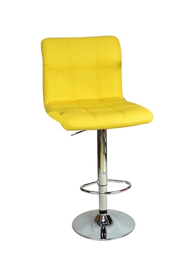Bürocci Carla Bar Taburesi-Sarı-9503S0113 Çok Renkli