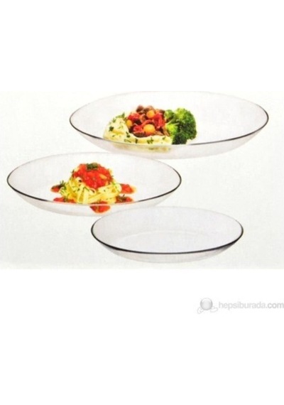Paşabahçe Invittation Oval Kayık 3 Lü 10356
