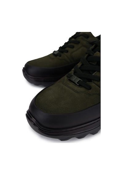 Tamer Tanca Erkek Hakiki Deri Siyah Mat/haki Sneakers & Spor Ayakkabı 298 3256-25283 Erk Ayk Sk25-26 Syh Mat/hakı Dnte Siyah