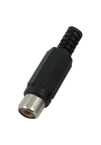 Rca Dişi Fiş Siyah 10'lu Paket