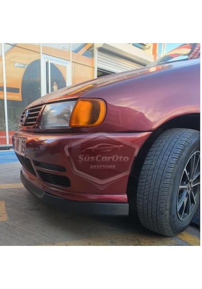 Vw Polo Mk3 1994-2003 6n Uyumlu Üniversal Astra H Lip Esnek Ön Lip 2 Parça Tampon Altı Dil Karlık Ön Ek 00 Şüscaroto Aksesuar