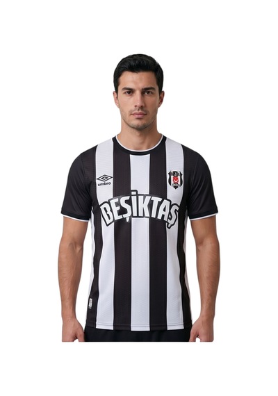 Beşiktaş Lisanslı Nostaji Forma Kişiye Özel Siyah
