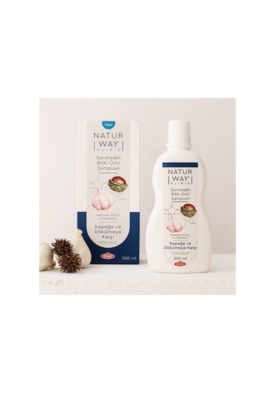 Naturway Sarımsaklı Kepeğe Ve Dökülmeye Karşı Şampuan 500 Ml - 1 Adet