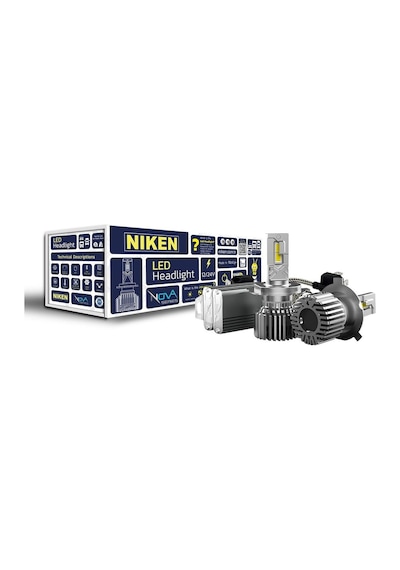 H4 Led Xenon Far Ampulü Seti Niken Nova 12000lm
