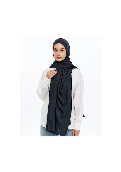 Valentino Orlandi Alia Vo Motif Desen Şal - 6545 Lacivert