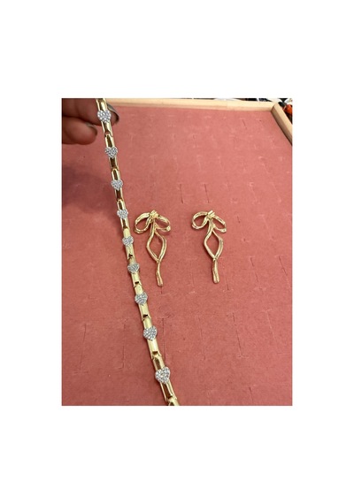 Sevgililer Gününe Özel Çelik 2 Li Set Sarı Sarı