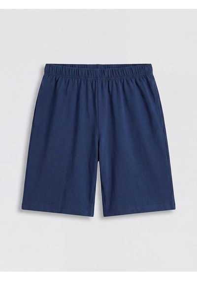 Lc Waikiki Sarı Baskılı Erkek Çocuk Şortlu Pijama Takımı