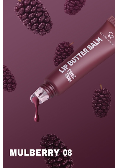 Golden Rose Lip Butter Balm No: 08 Mulberry
