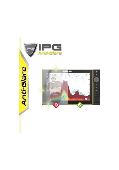 Simrad Nss 4 10 Inch Chartplotter Fishfinder - Ipg Anti-glare Yansıma Önleyici Mat Ekran Koruyucu