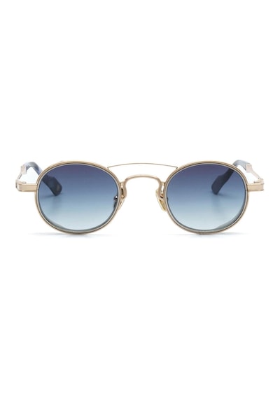 Kilian Serenita C4 47 Unisex Oval Gold Metal Güneş Gözlüğü Altın