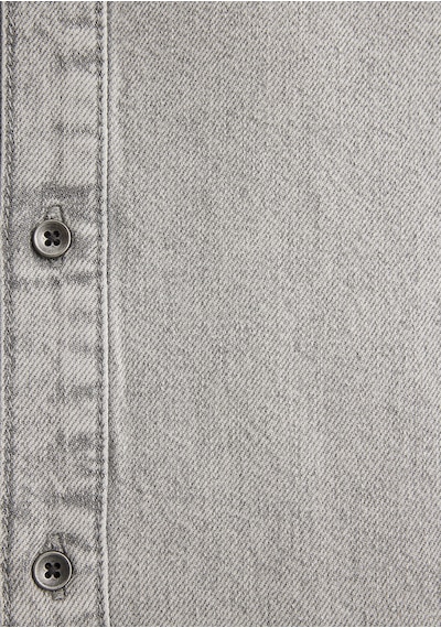 Mavi - Roy Lux Black Buz Grisi Jean Gömlek 0210496-89295 Gri