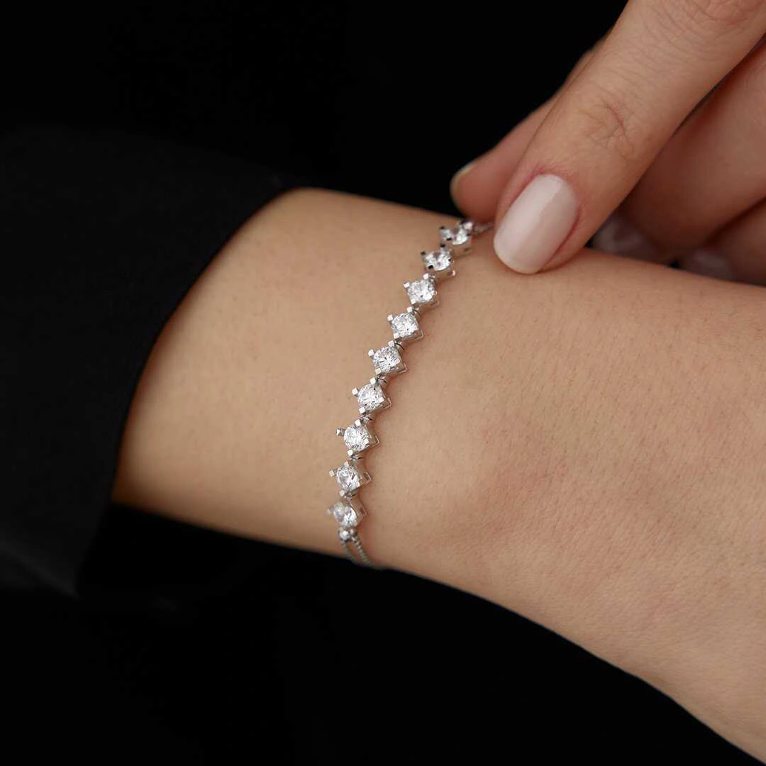 Minimal Klasik Su Yolu Bileklik Sarı