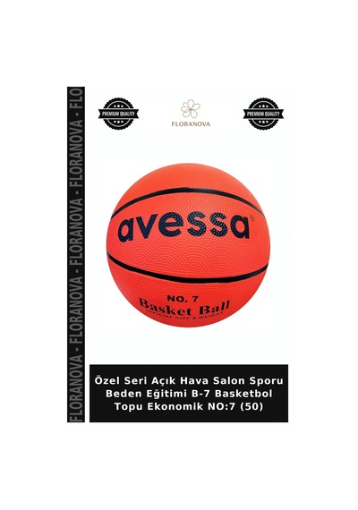 Özel Seri Açık Hava Salon Sporu Beden Eğitimi B-7 Basketbol Topu Ekonomik No:7 50