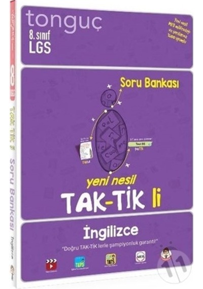 Tonguç Yayınları 8.Sınıf İngilizce Taktikli Soru