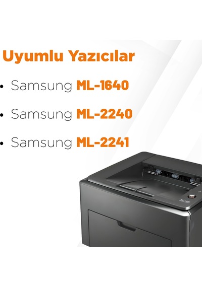 Samsung Uyumlu 108 / Mlt-d108s Uyumlu, Toner 2'li  Paket / Ml-1640 / Ml-2240 / Ml-2241