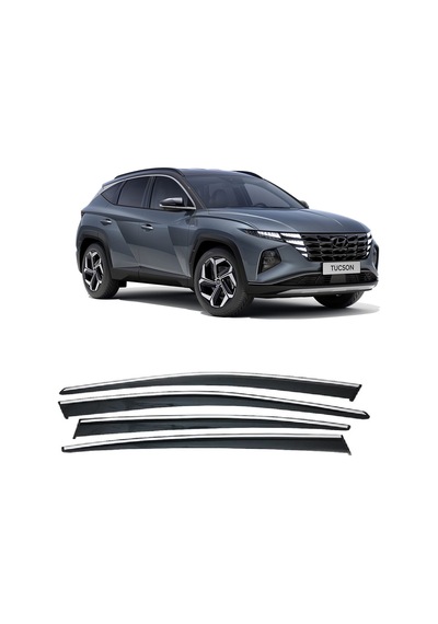 Hyundai Tucson Kromlu Cam Rüzgarlığı 2022 Sonrası Niken Marka