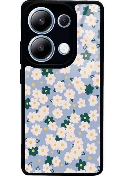 Xiaomi Redmi Note 13 Pro 4g Daisy Pattern Tasarımlı Glossy Telefon Kılıfı Çok Renkli