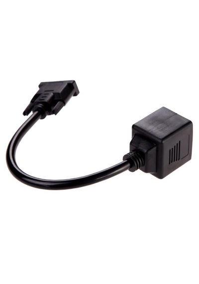 4972 Dvi To 2x Vga Çevirici Çoklayıcı Splitter Kablosu