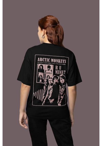 Sevbano Arctic Monkeys Sırt Baskılı Unisex Oversize Müzik Grubu Tişört Siyah Sevbano Arctic Monkeys Sırt Baskılı Unisex Oversize Müzik Grubu Tişört Siyah
